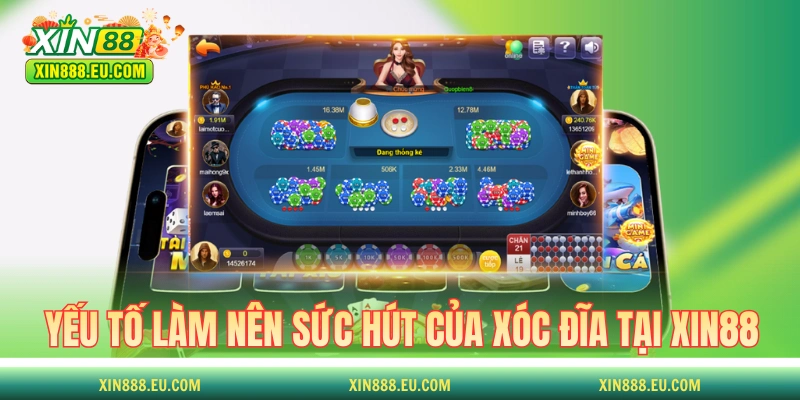 Những yếu tố làm nên sức hút của xóc đĩa tại XIN88